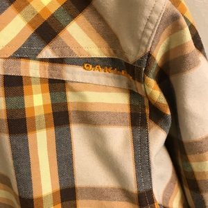 Oakley Shirts - Oakley yellow flannel size medium Oakley Shirts - Oakley yellow flannel size medium